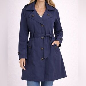 London Fog Classic Navy Trench Coat